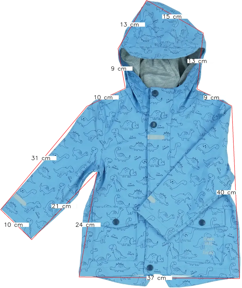 Kék C&amp;A Esőkabát EU 92 / UK 2 év / US 2T