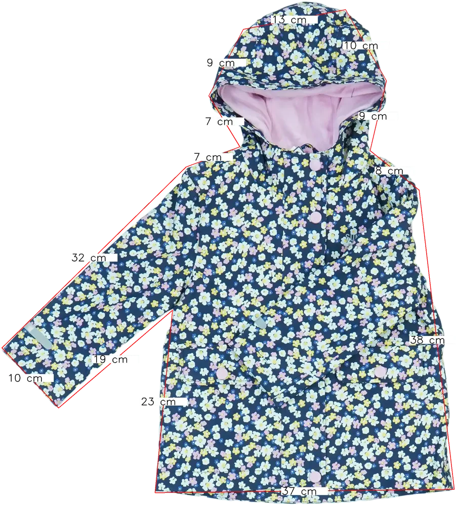 Kék C&amp;A Esőkabát EU 92 / UK 2 év / US 2T