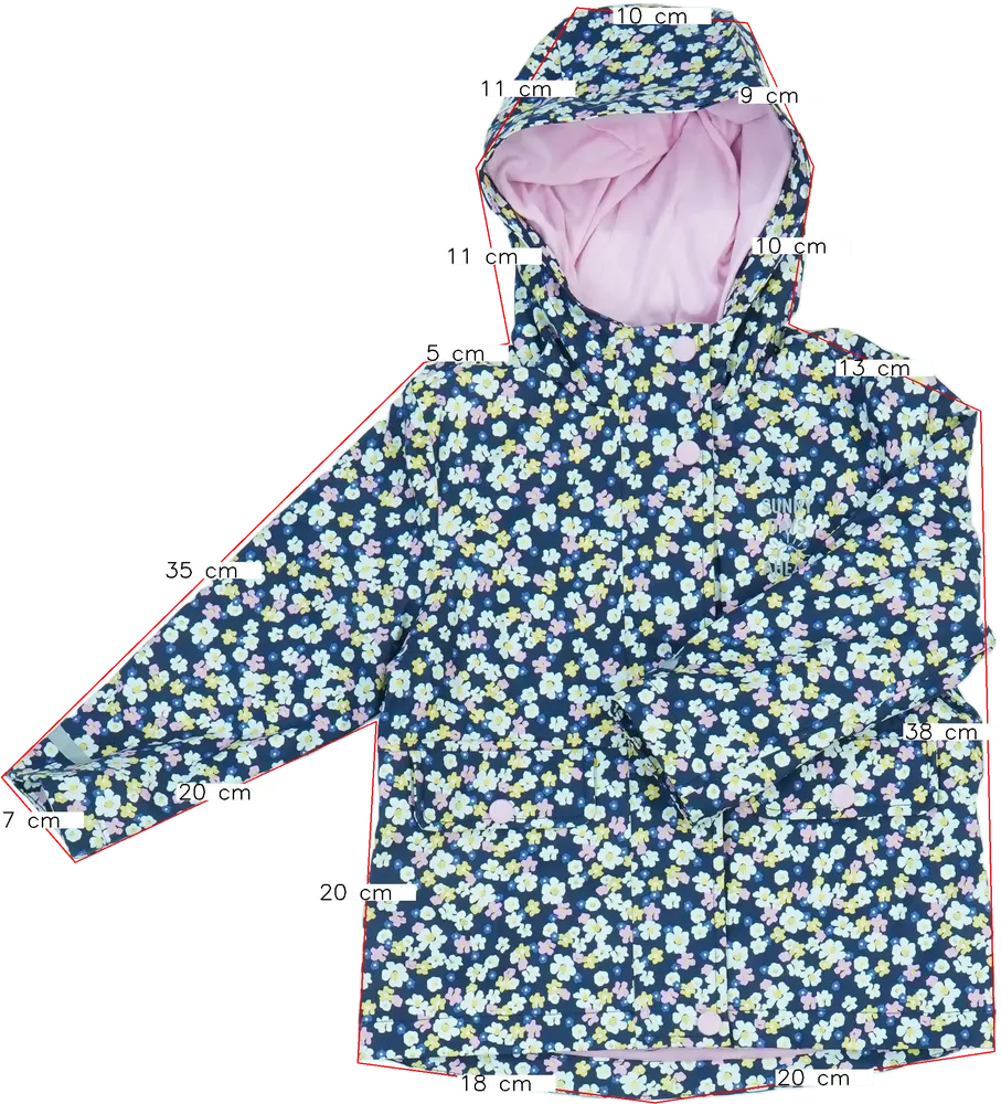 Kék C&amp;A Esőkabát EU 98 / UK 3 év / US 3T