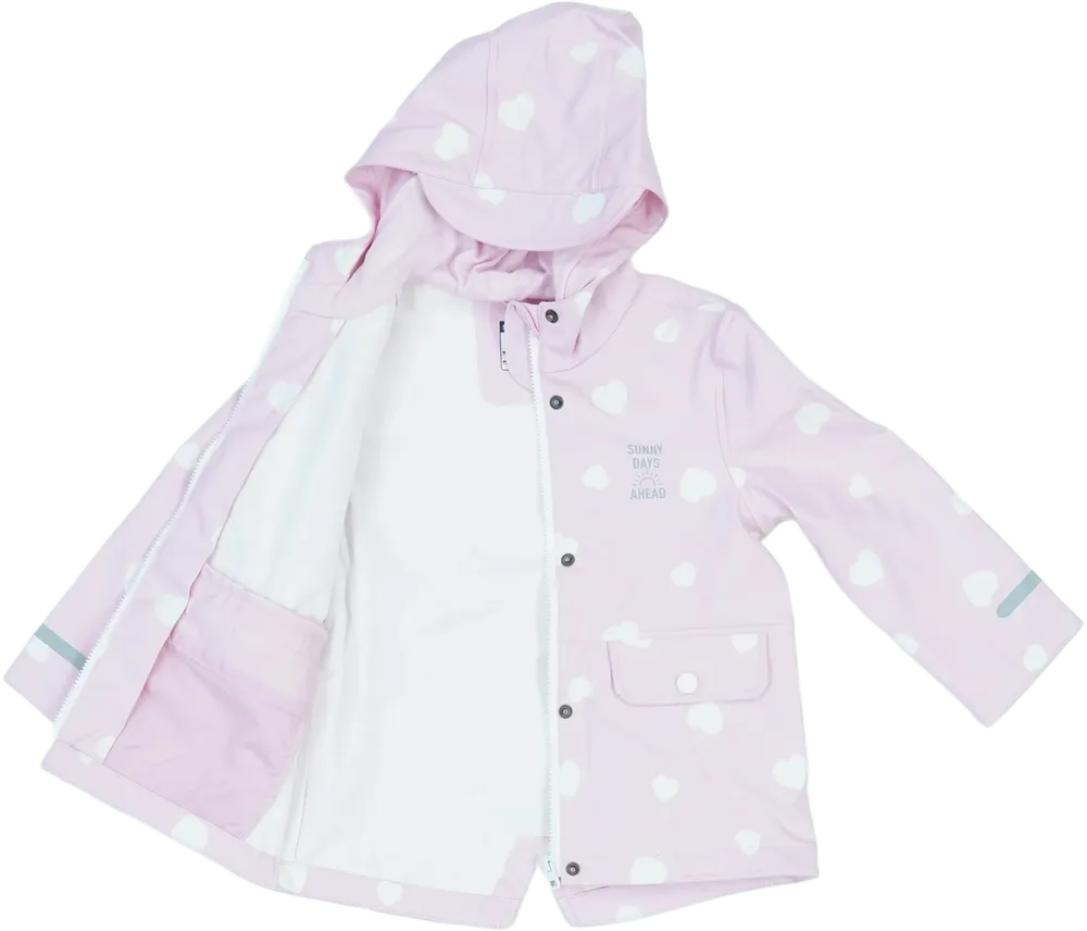 Rózsaszín C&amp;A Esőkabát EU 92 / UK 2 év / US 2T