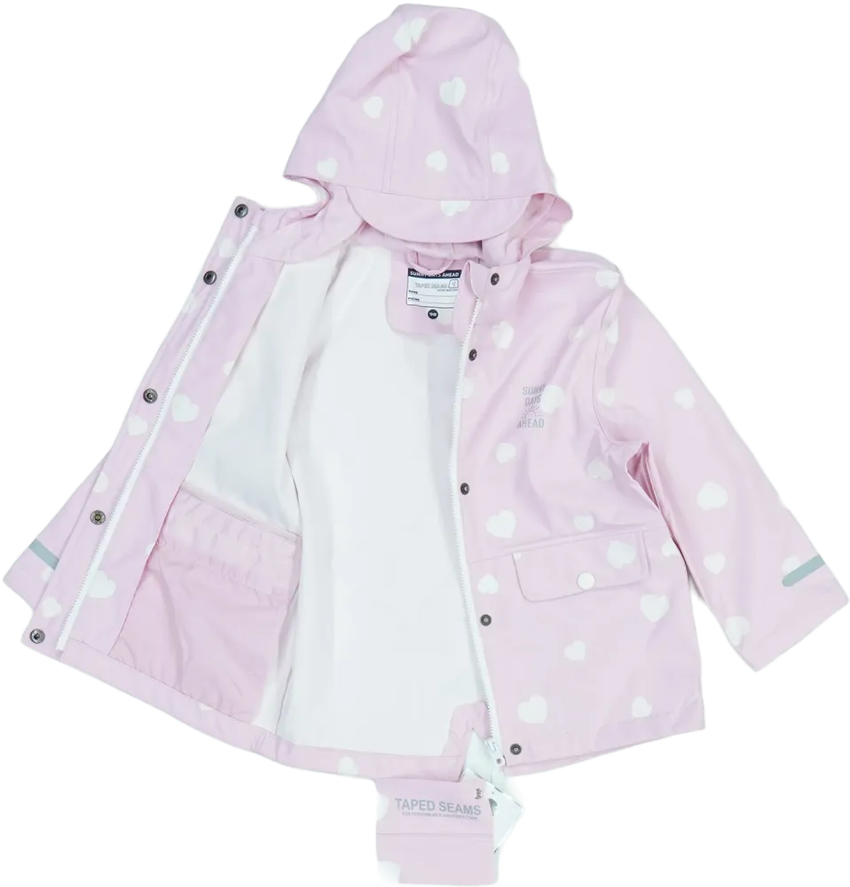 Rózsaszín C&amp;A Esőkabát EU 98 / UK 3 év / US 3T