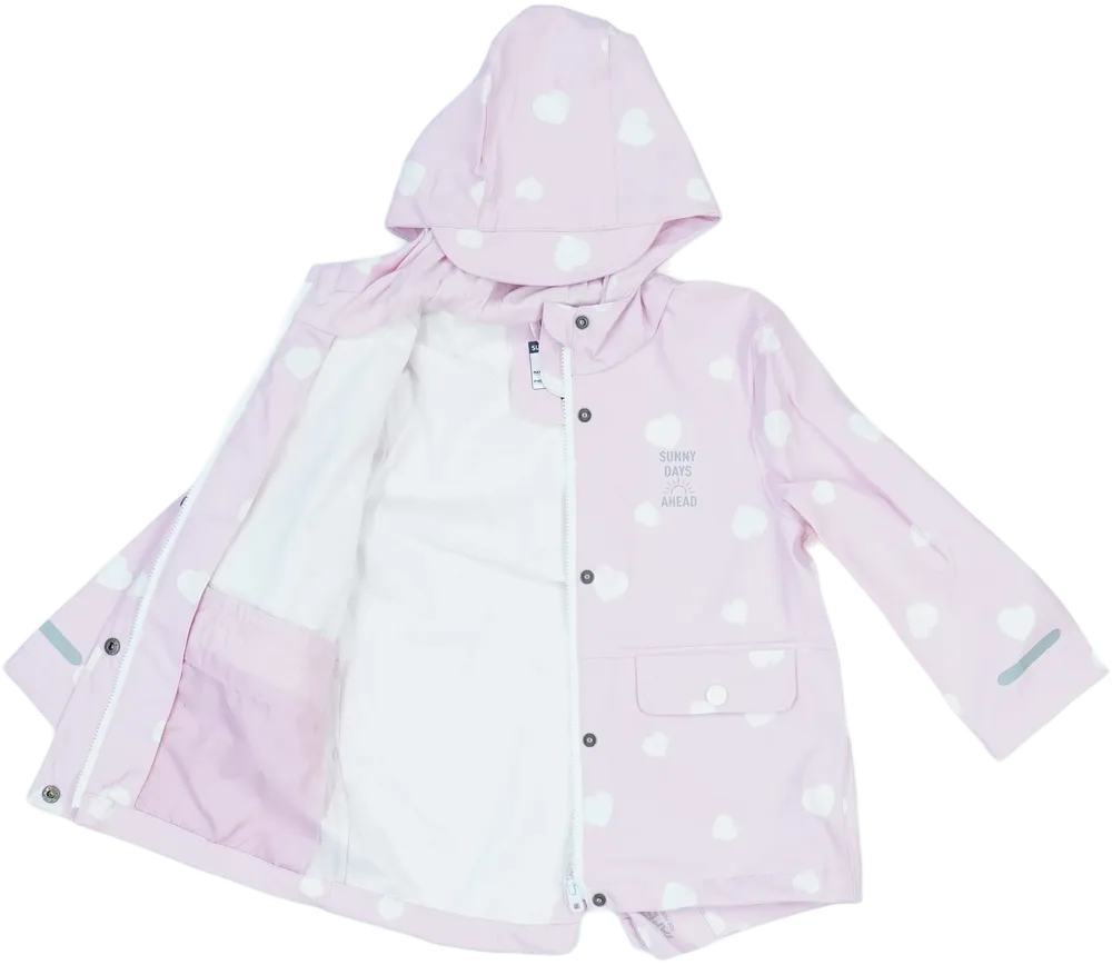 Rózsaszín C&amp;A Esőkabát EU 98 / UK 3 év / US 3T