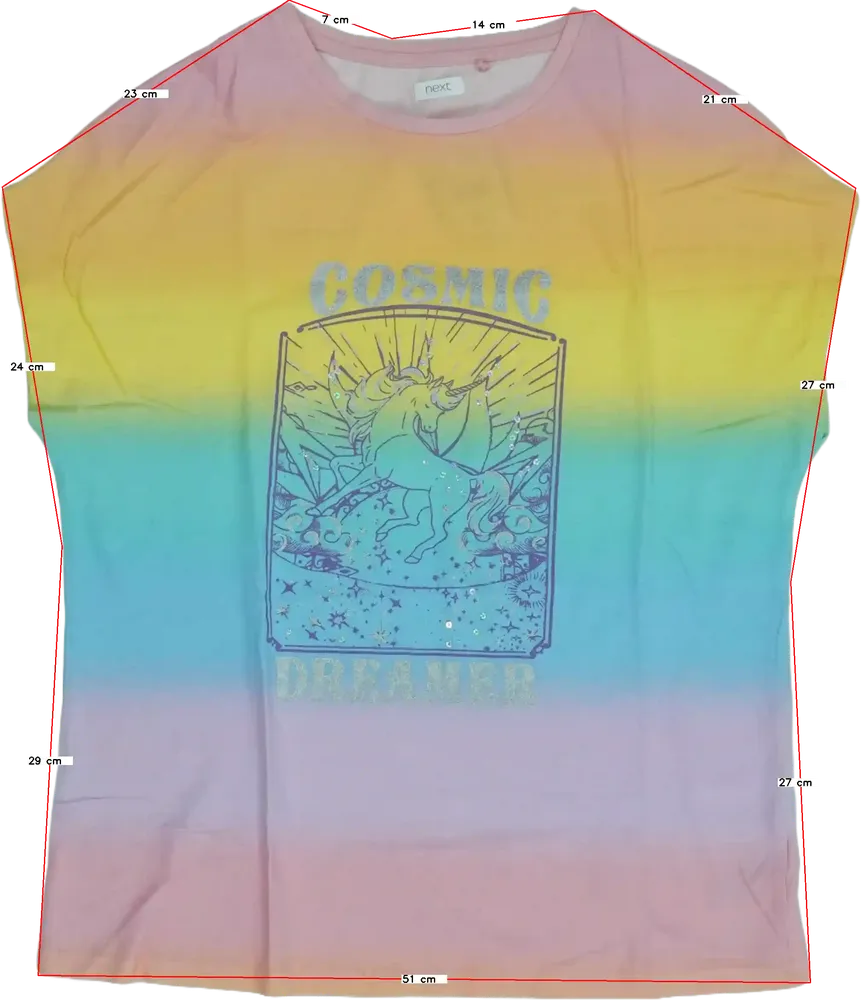 Többszínű Next Póló EU 164 / UK 14 év / US 14 év/XL