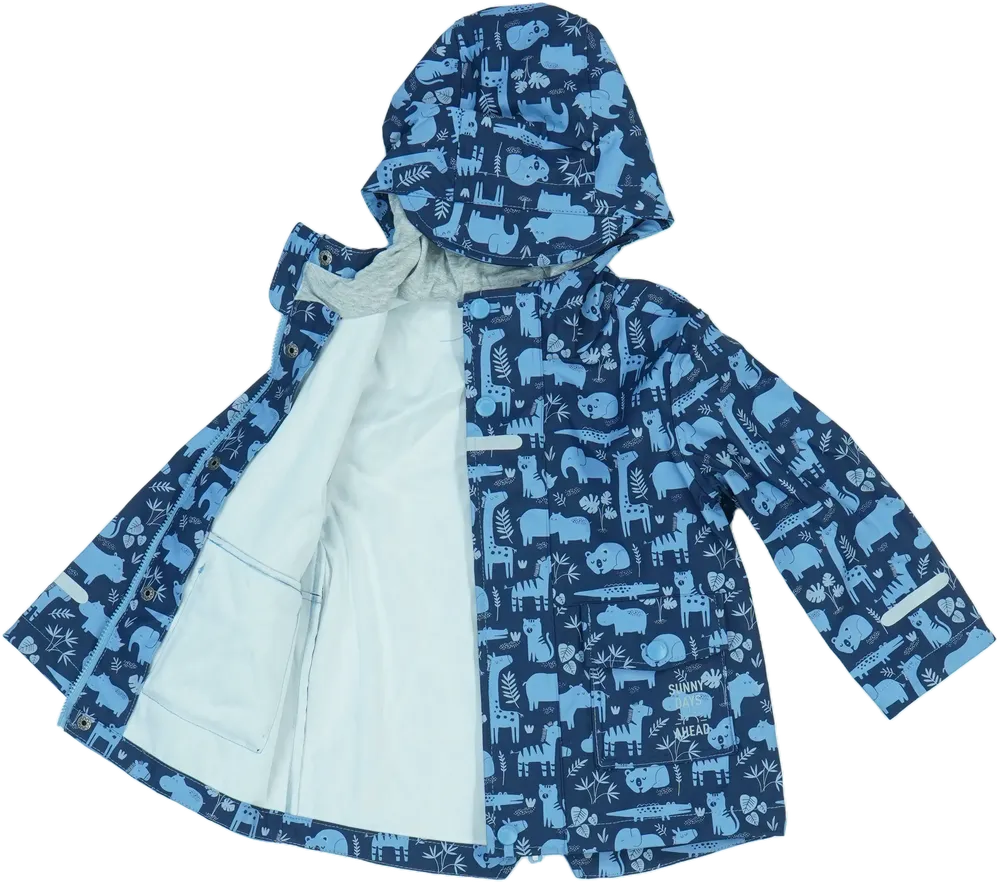 Kék C&amp;A Esőkabát EU 86 / UK 12-18 hónap / US 18 hónap
