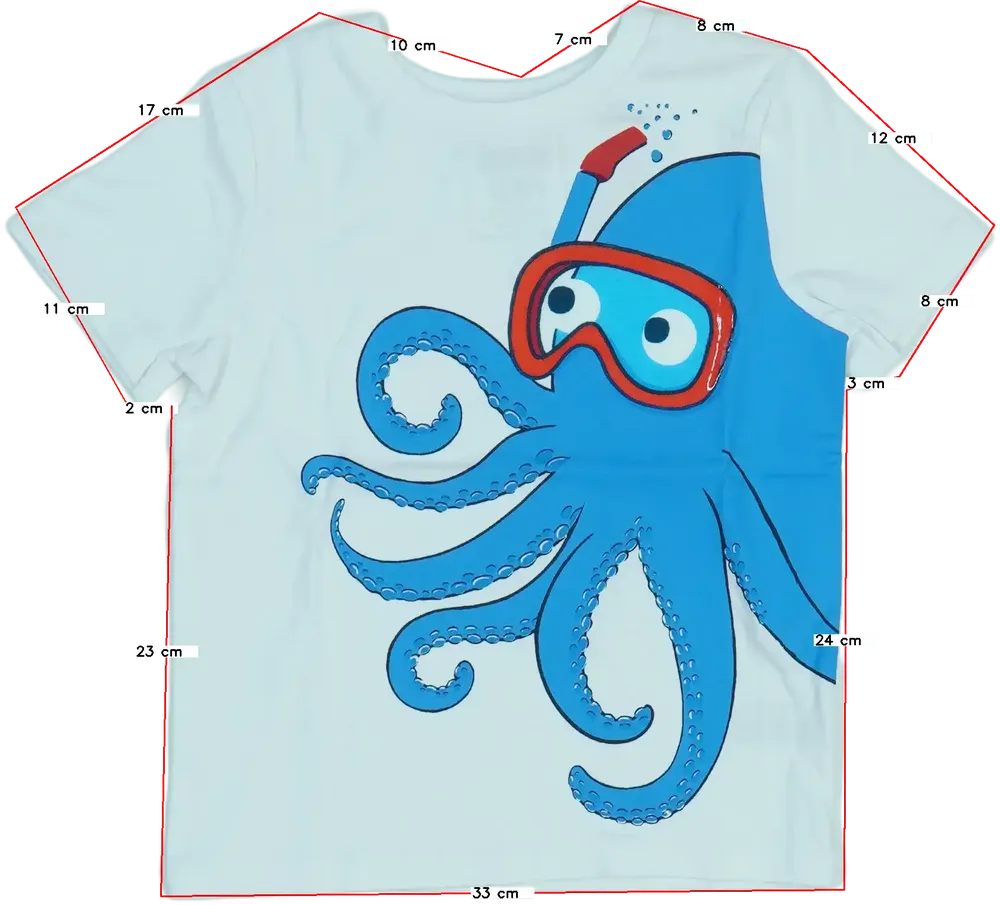 Fehér C&amp;A Póló EU 104 / UK 4 év / US 4T/XS