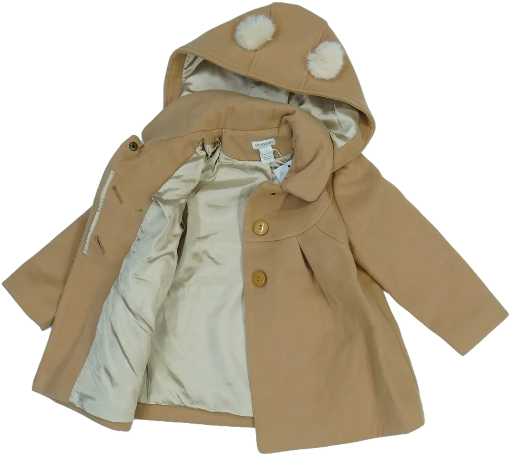 Barna Monsoon Átmeneti kabát EU 98 / UK 3 év / US 3T