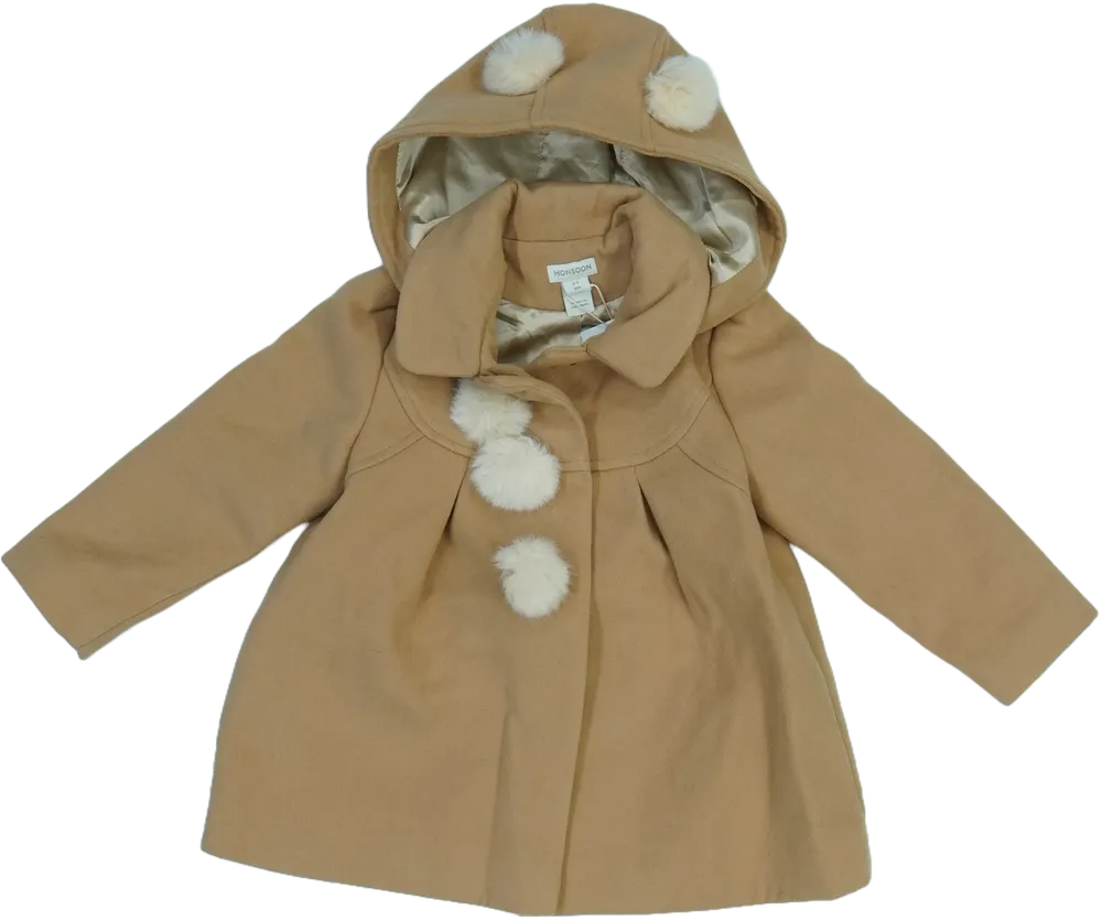 Barna Monsoon Átmeneti kabát EU 98 / UK 3 év / US 3T