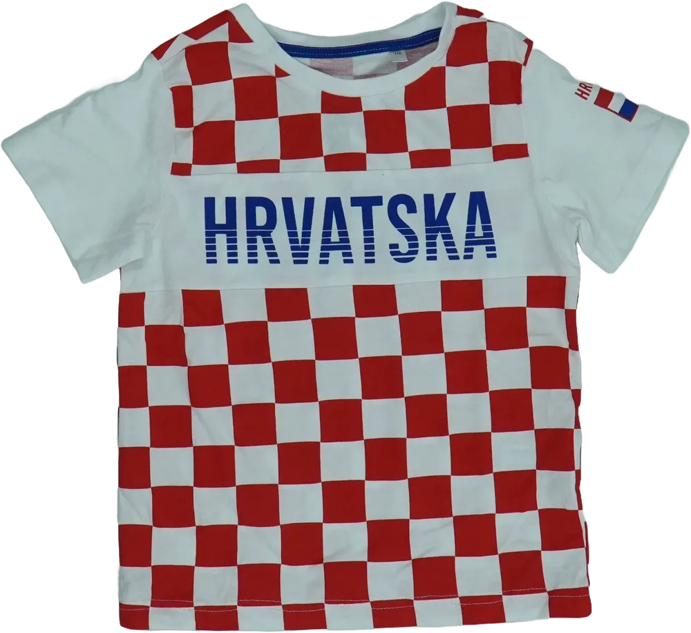 Fehér C&amp;A Póló EU 110 / UK 5 év / US 5 év/XS