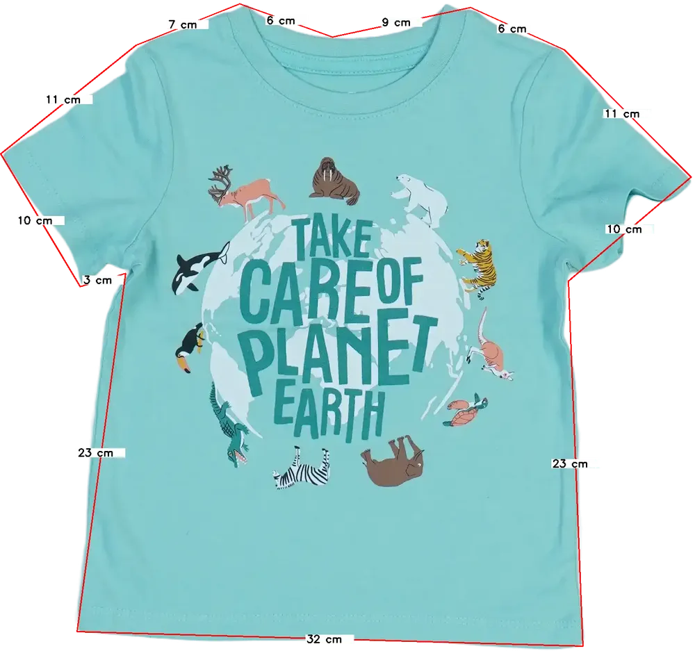 Kék C&amp;A Póló EU 92 / UK 2 év / US 2T