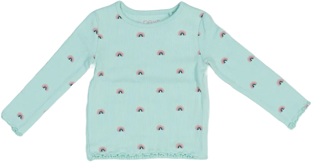 Zöld Next Hosszú ujjú felső EU 80 / UK 9-12 hónap / US 12 hónap