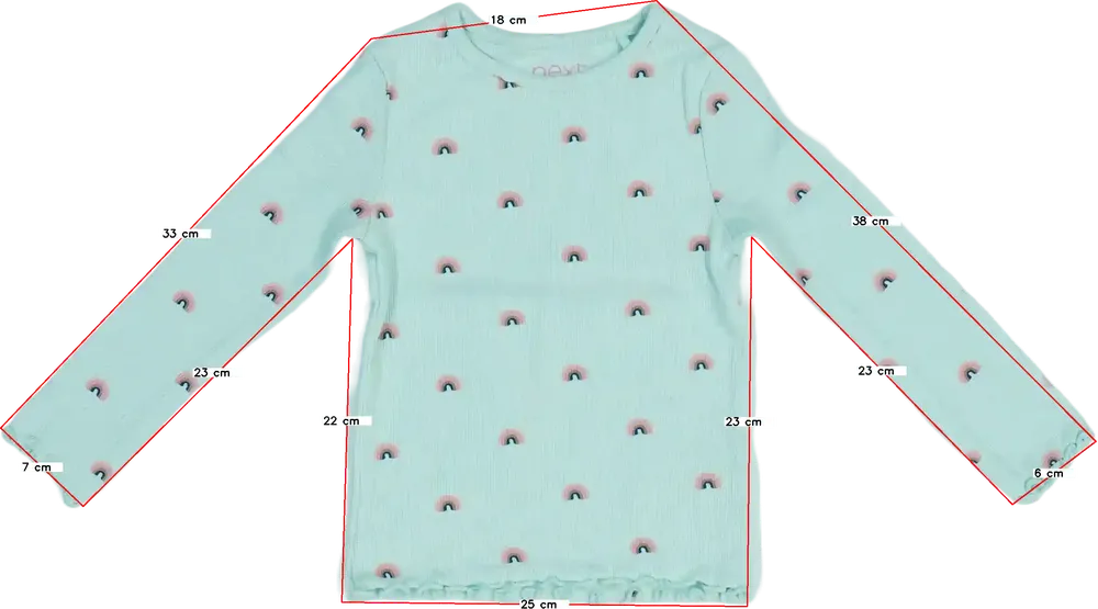 Zöld Next Hosszú ujjú felső EU 92 / UK 2 év / US 2T