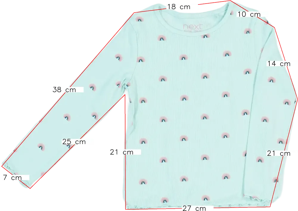 Kék Next Hosszú ujjú felső EU 98 / UK 3 év / US 3T