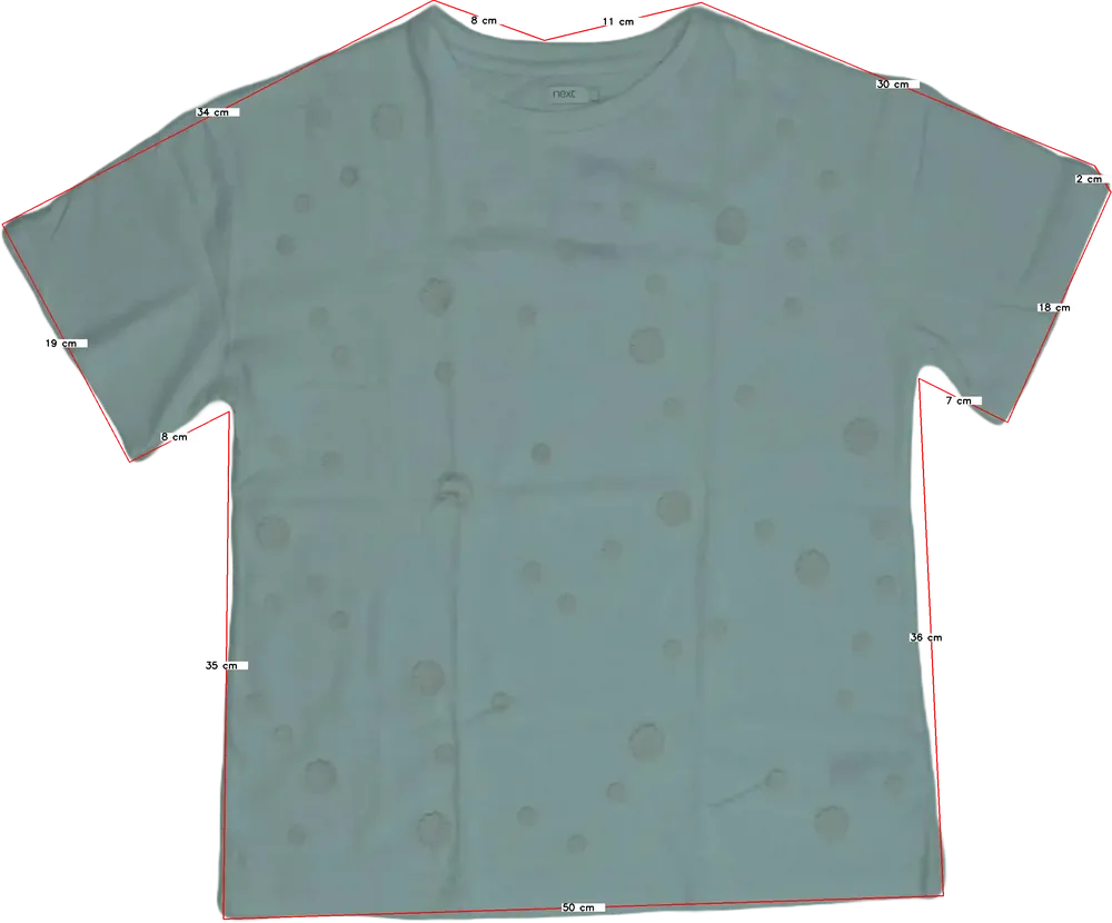 Fehér Next Póló EU 158 / UK 13 év / US 14 év/XL