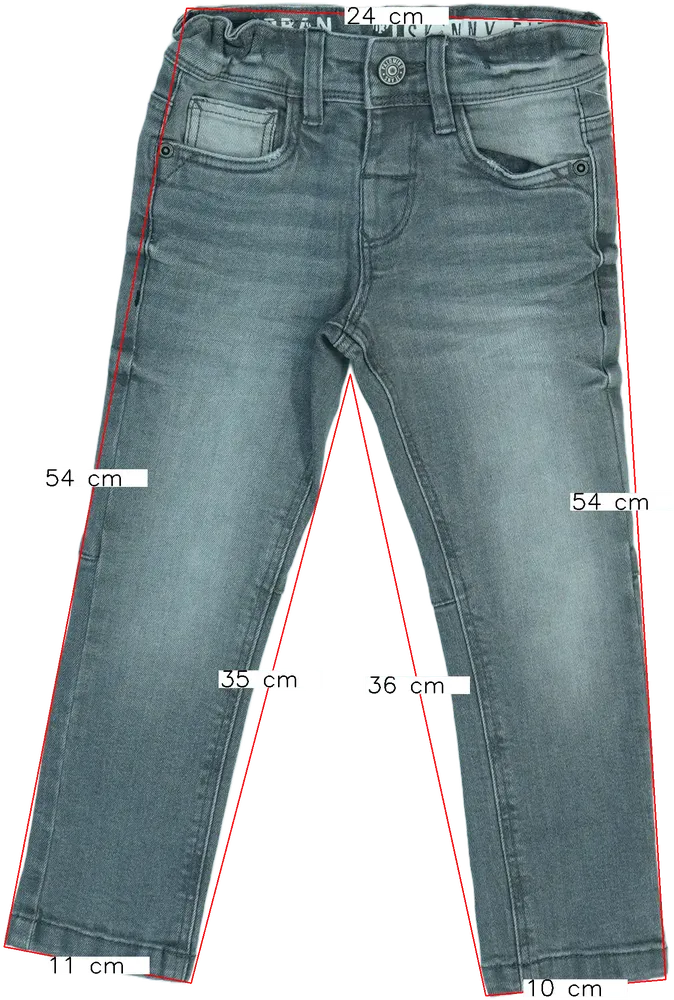 Szürke C&amp;A Farmernadrág EU 98 / UK 3 év / US 3T