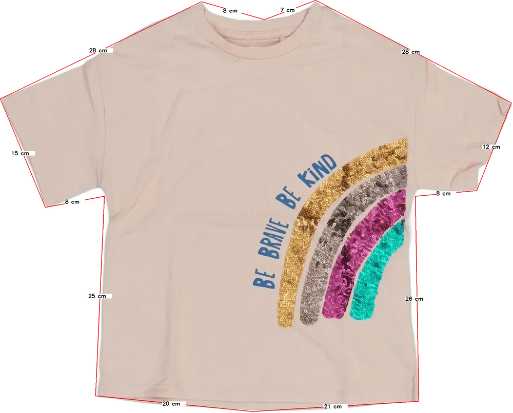 Rózsaszín Next Póló EU 122 / UK 7 év / US 7 év/M