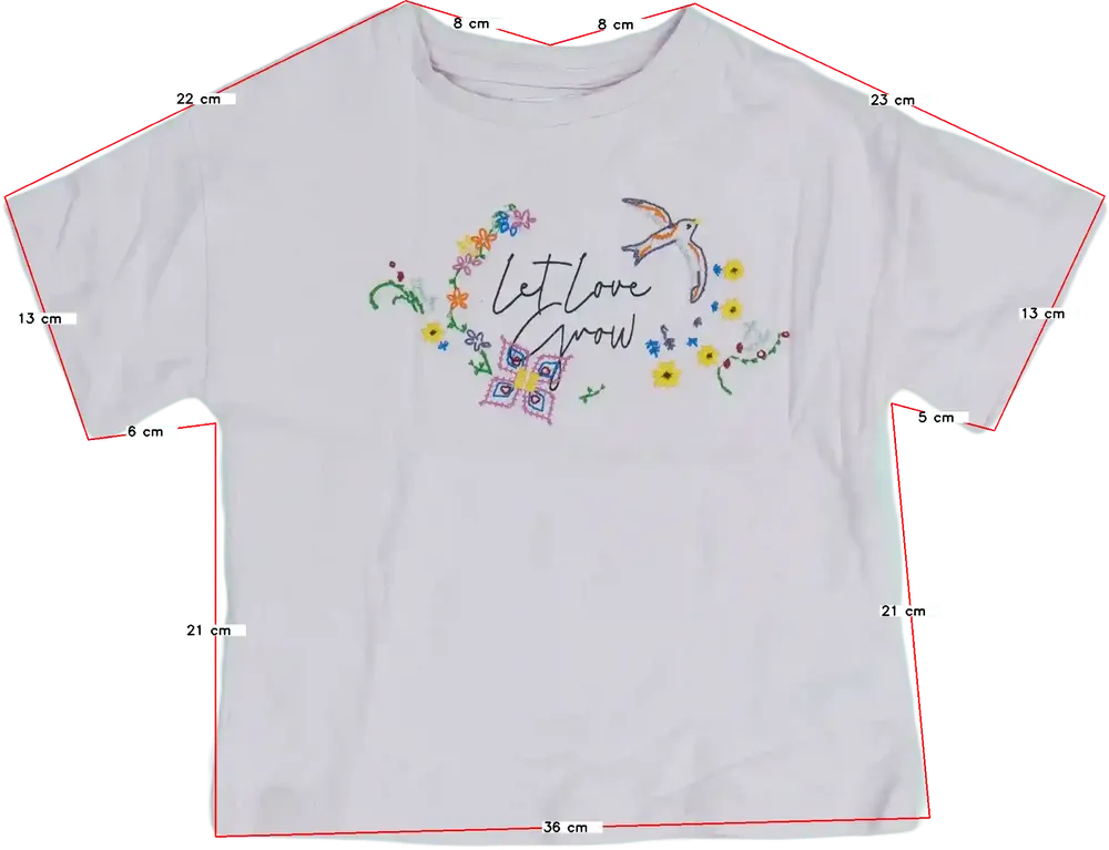 Rózsaszín Next Póló EU 98 / UK 3 év / US 3T