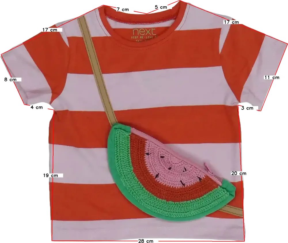 Rózsaszín Next Póló EU 80 / UK 9-12 hónap / US 12 hónap