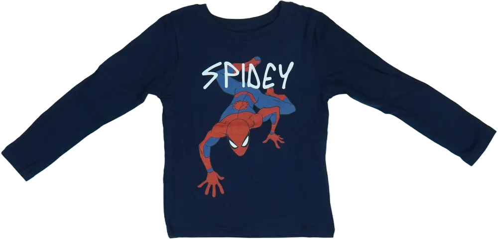 Kék Marvel Hosszú ujjú felső EU 98 / UK 3 év / US 3T