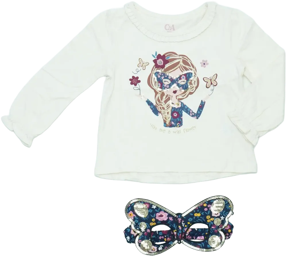 Barna C&amp;A 2 részes szett - Felsőruházat EU 92 / UK 2 év / US 2T