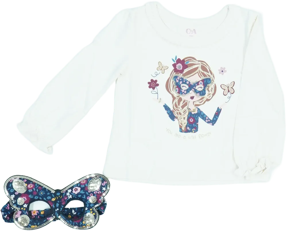 Barna C&amp;A 2 részes szett - Felsőruházat EU 98 / UK 3 év / US 3T