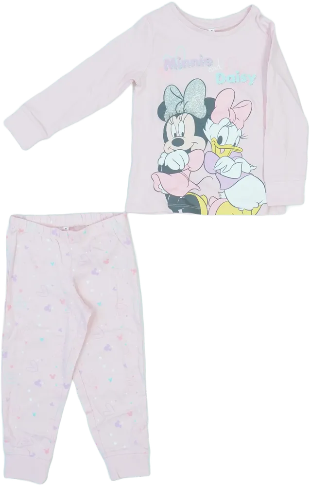 Rózsaszín Disney Pizsama EU 98 / UK 3 év / US 3T
