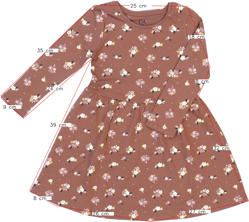 Barna C&amp;A Ruha EU 110 / UK 5 év / US 5 év/XS