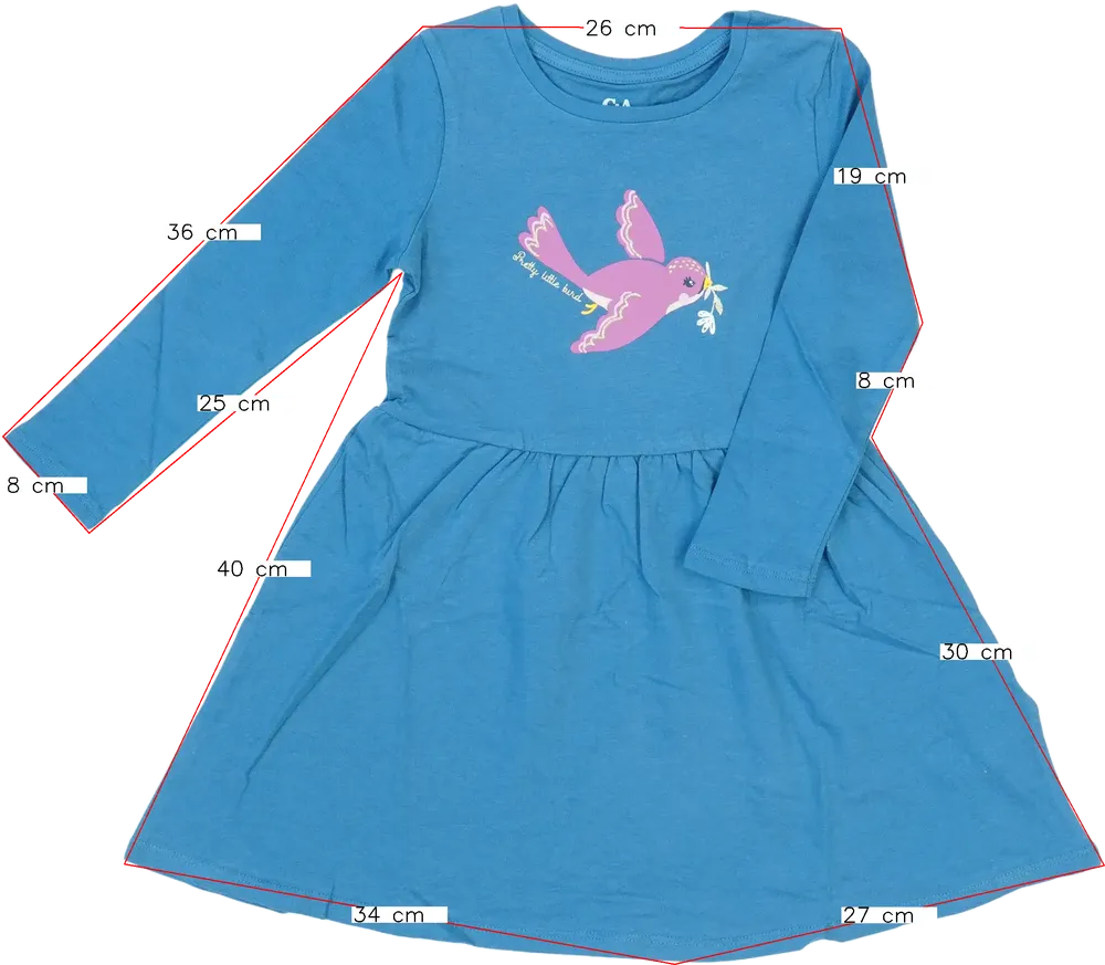 Kék C&amp;A Ruha EU 110 / UK 5 év / US 5 év/XS