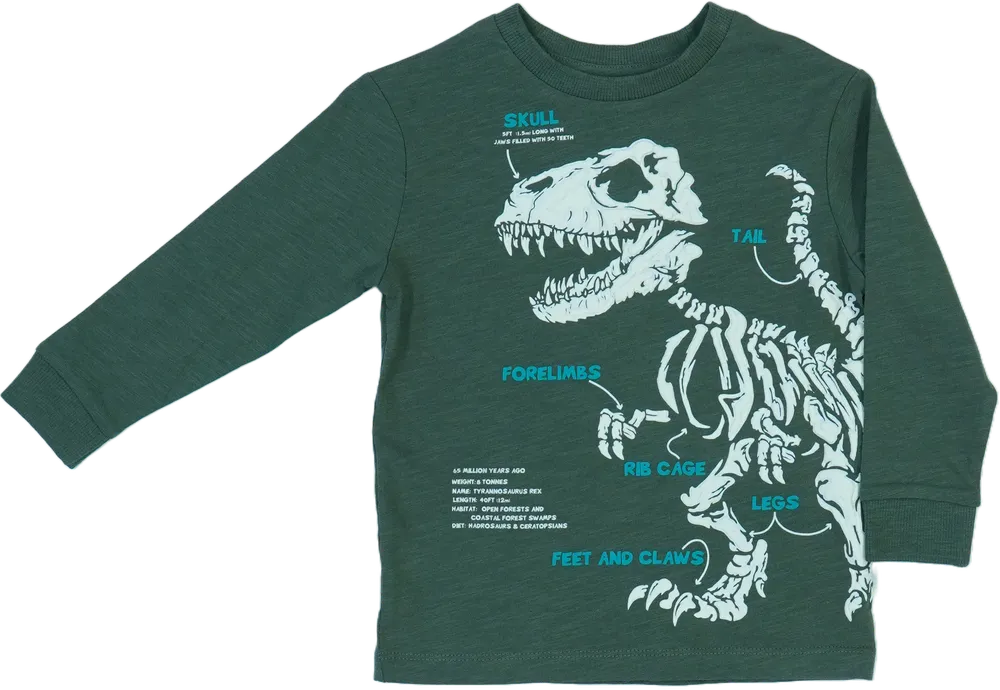 Zöld Next Hosszú ujjú felső EU 98 / UK 3 év / US 3T