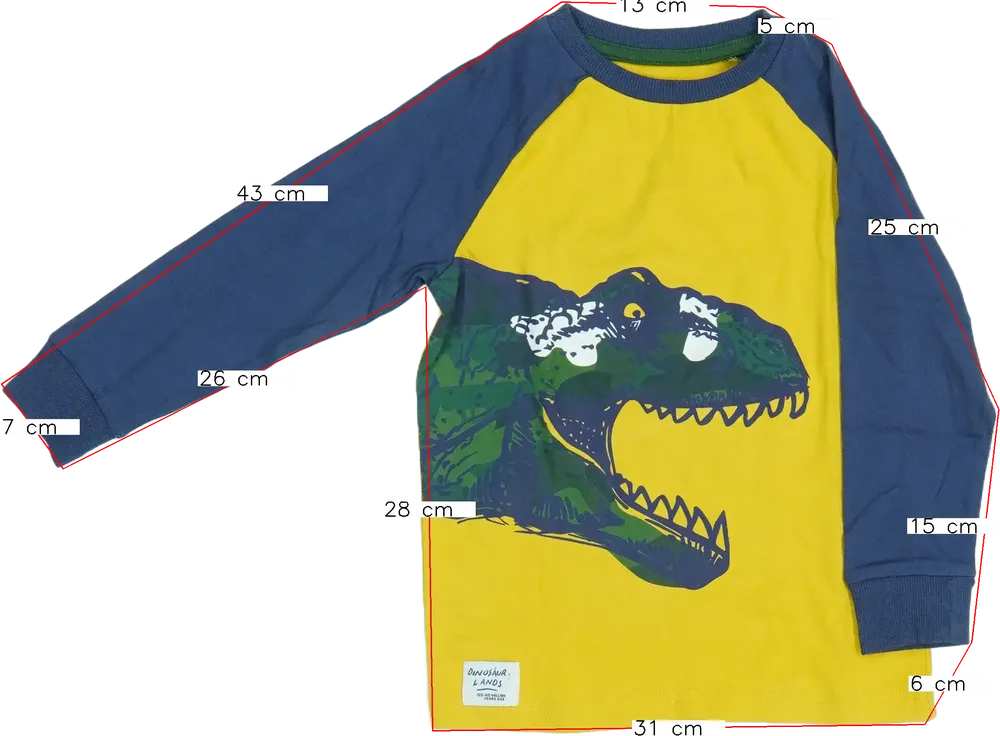 Sárga Next Hosszú ujjú felső EU 98 / UK 3 év / US 3T