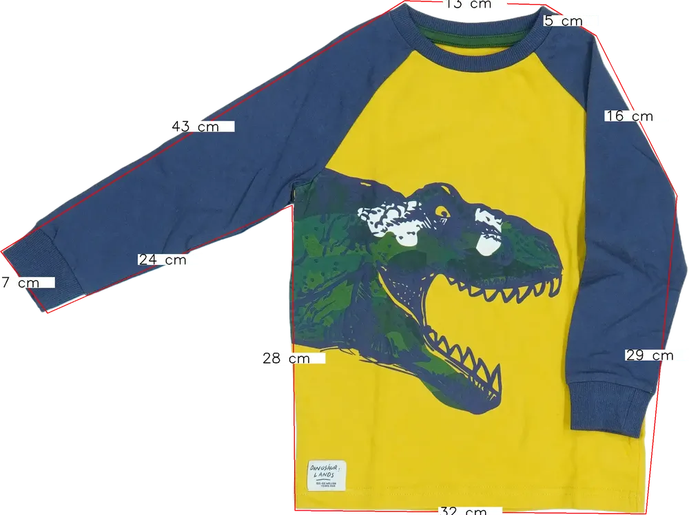 Sárga Next Hosszú ujjú felső EU 98 / UK 3 év / US 3T