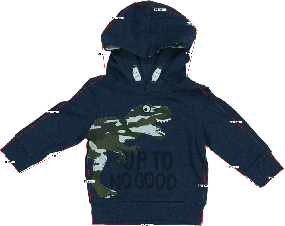 Kék C&amp;A Kapucnis pulóver EU 92 / UK 2 év / US 2T