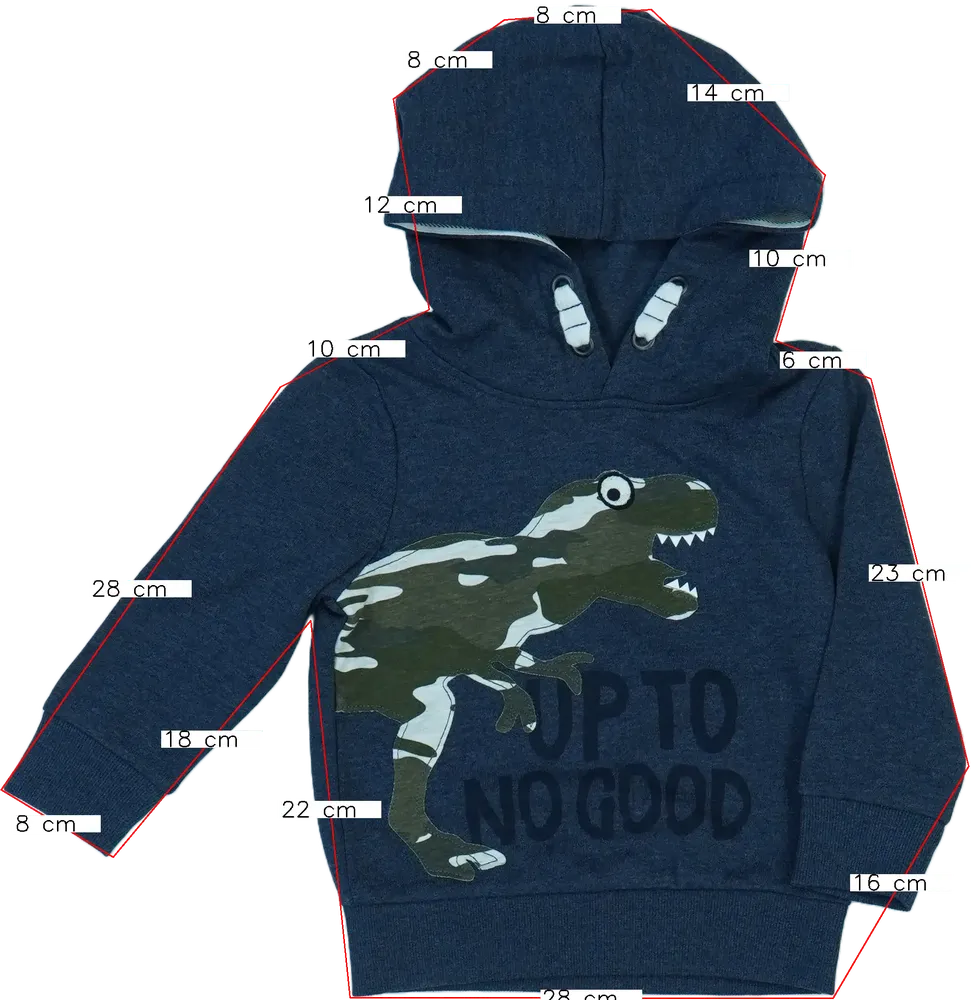 Kék C&amp;A Kapucnis pulóver EU 98 / UK 3 év / US 3T