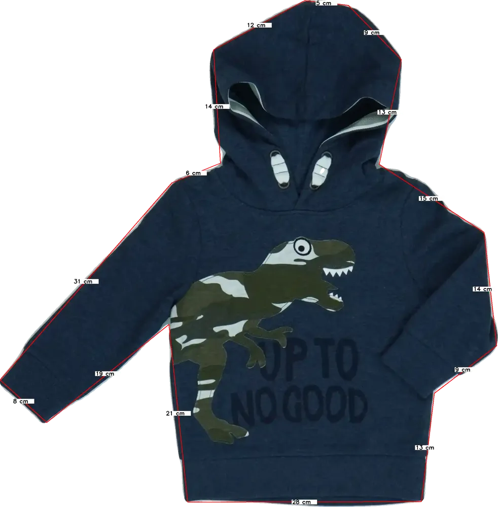 Kék C&amp;A Kapucnis pulóver EU 98 / UK 3 év / US 3T