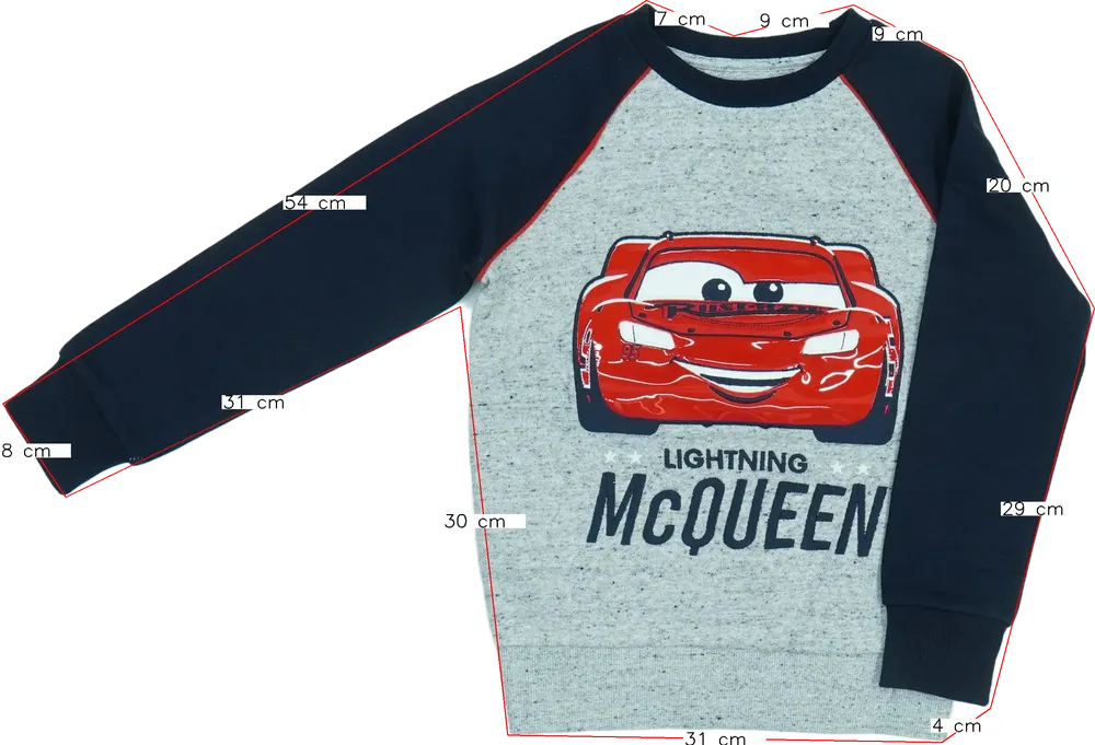 Többszínű Disney Pulóver EU 128 / UK 8 év / US 8 év/M