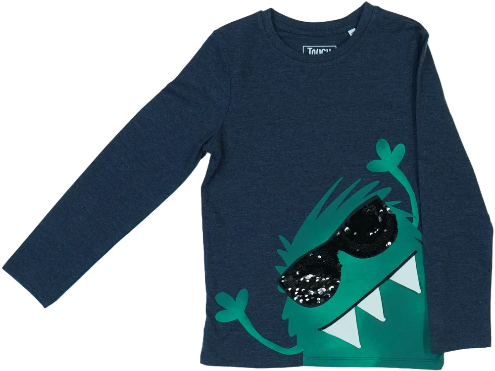 Kék Egyéb Hosszú ujjú felső EU 128 / UK 8 év / US 8 év/M