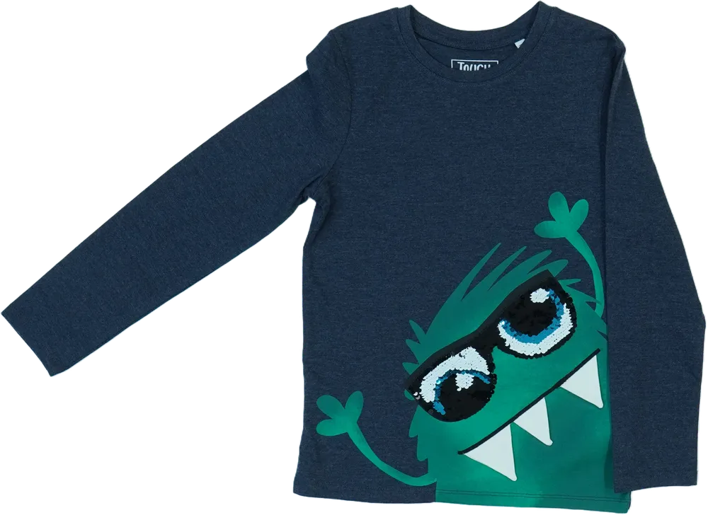 Kék Egyéb Hosszú ujjú felső EU 128 / UK 8 év / US 8 év/M