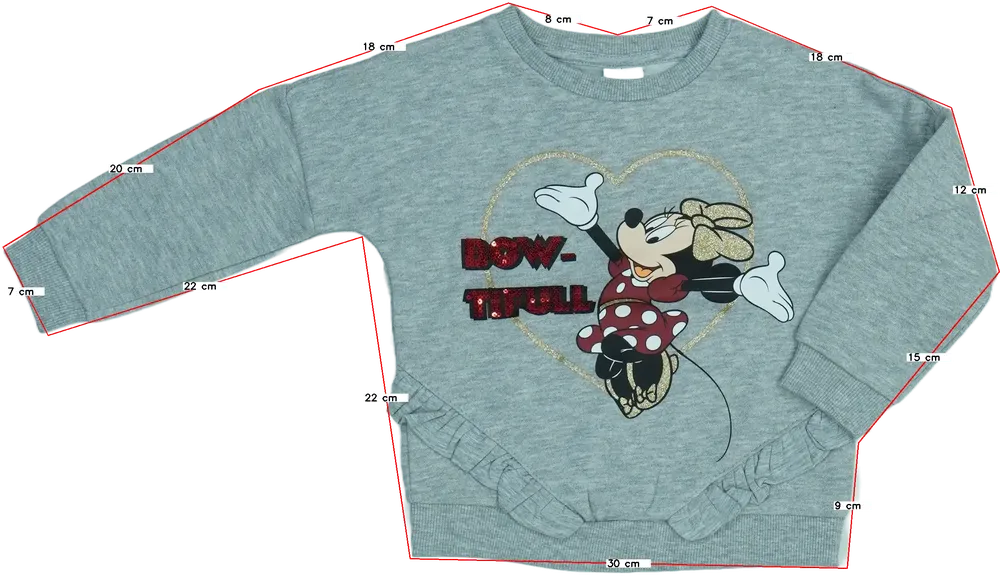 Szürke Disney Pulóver EU 98 / UK 3 év / US 3T