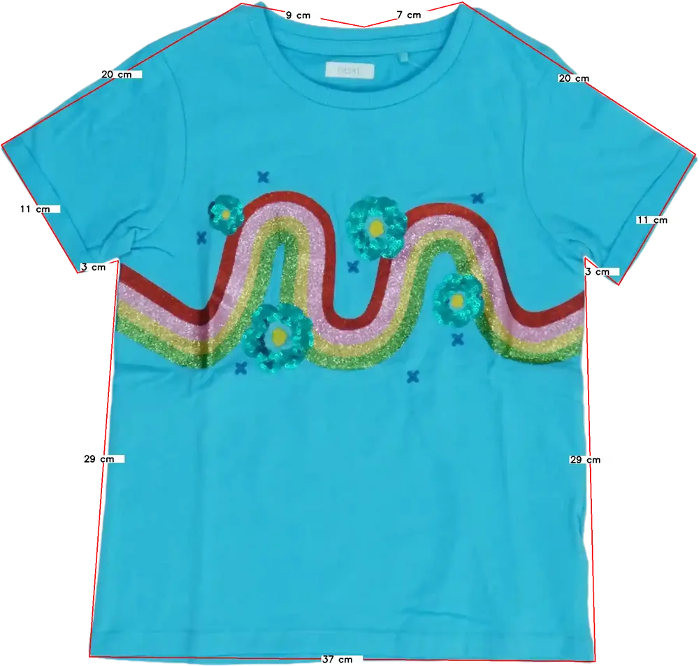 Kék Next Póló EU 98 / UK 3 év / US 3T