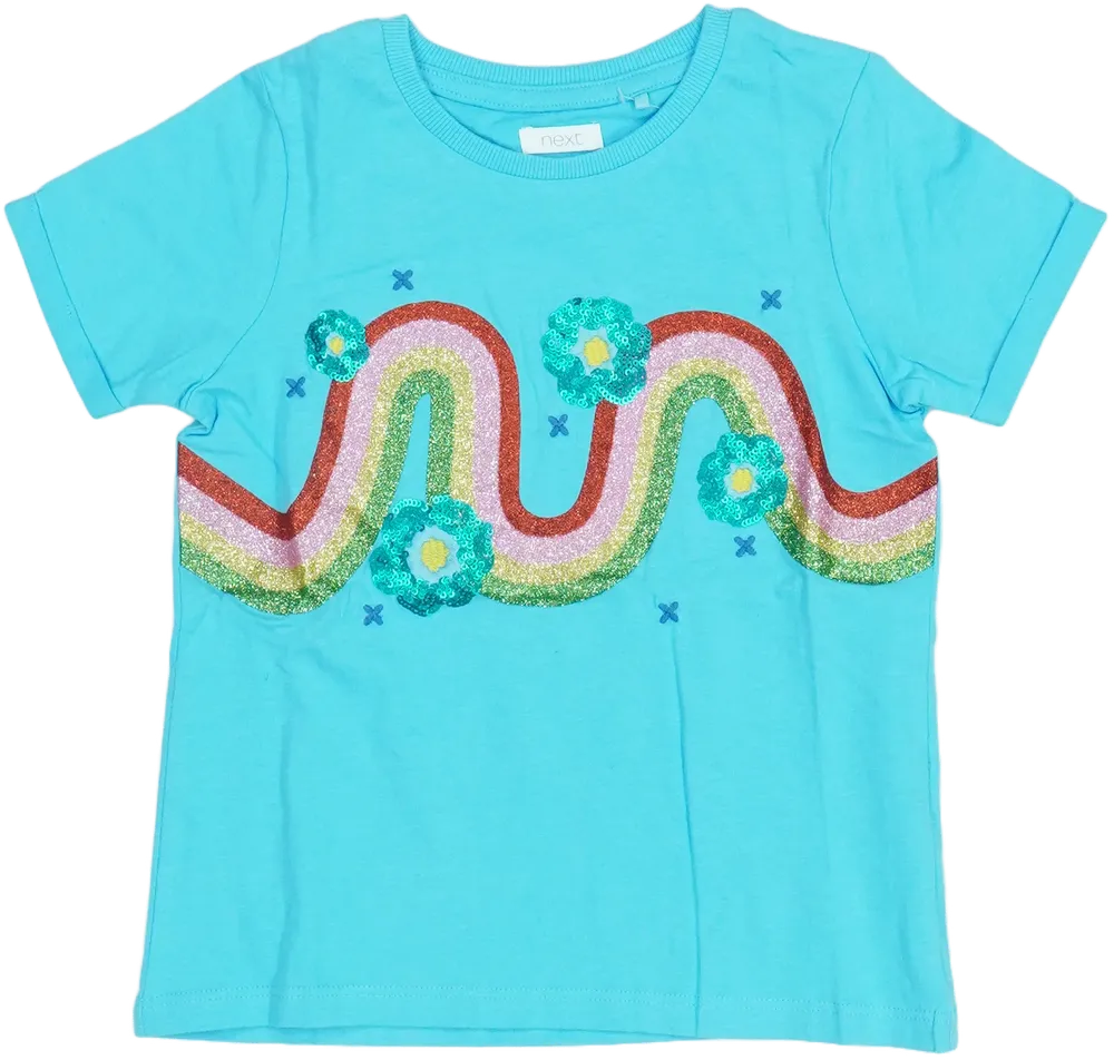 Kék Next Póló EU 110 / UK 5 év / US 5 év/XS