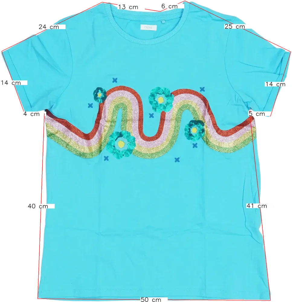 Kék Next Póló EU 170 / UK 15 év / US XL