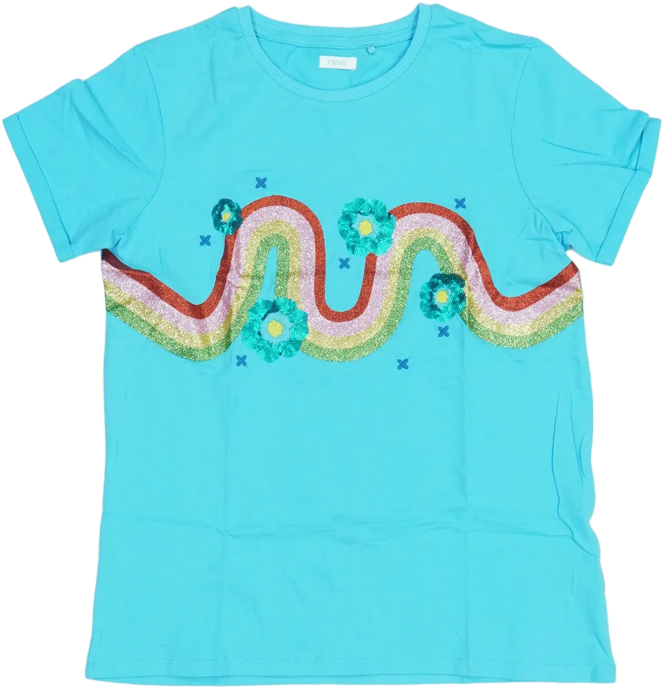 Kék Next Póló EU 170 / UK 15 év / US XL