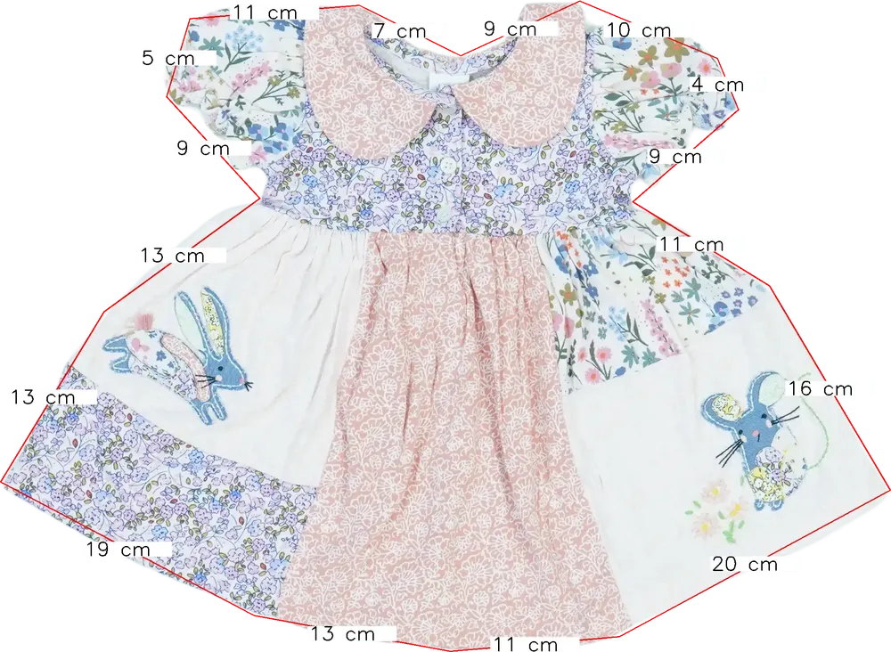 Többszínű Next Ruha EU 74 / UK 6-9 hónap / US 6-9 hónap