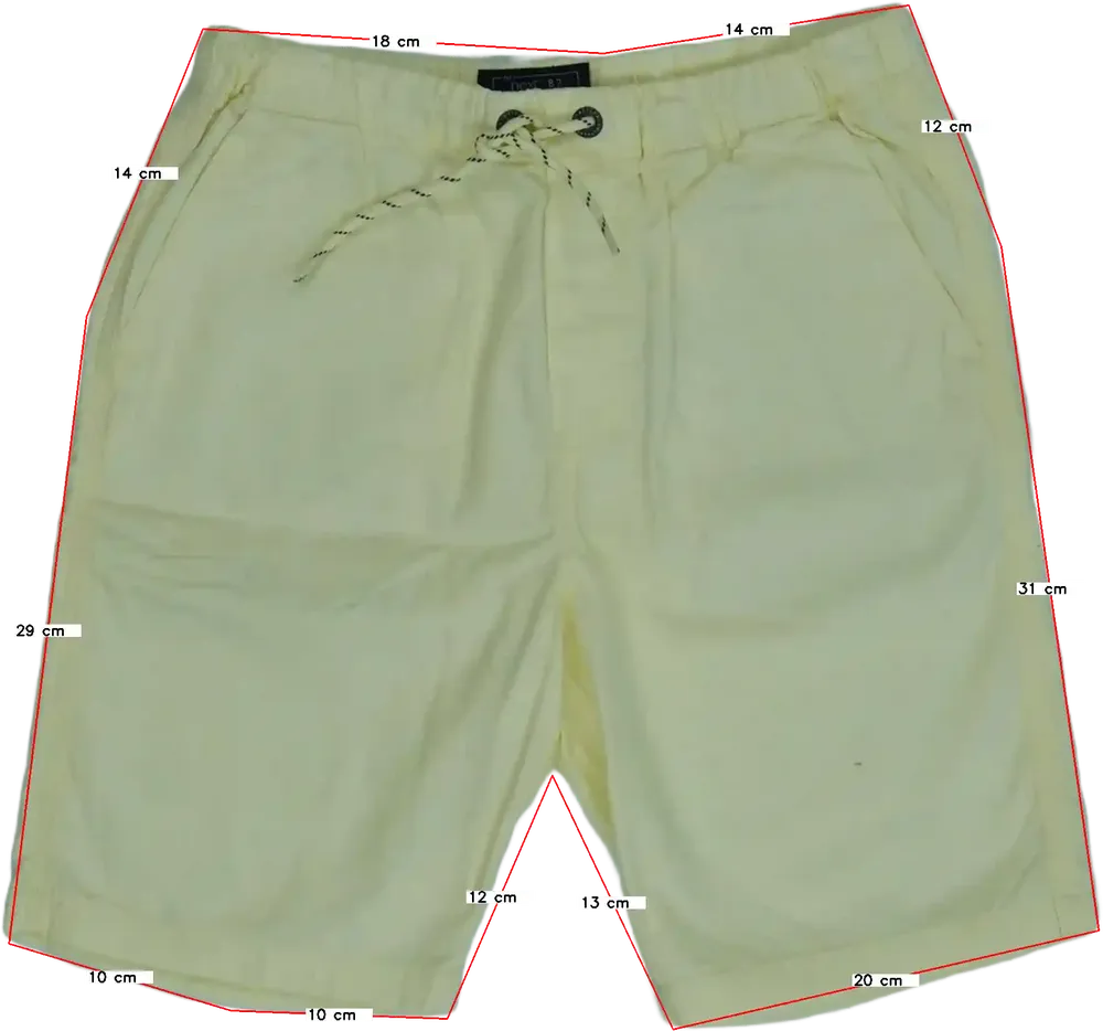 Sárga Next Rövidnadrág EU 146 / UK 11 év / US 12 év/L