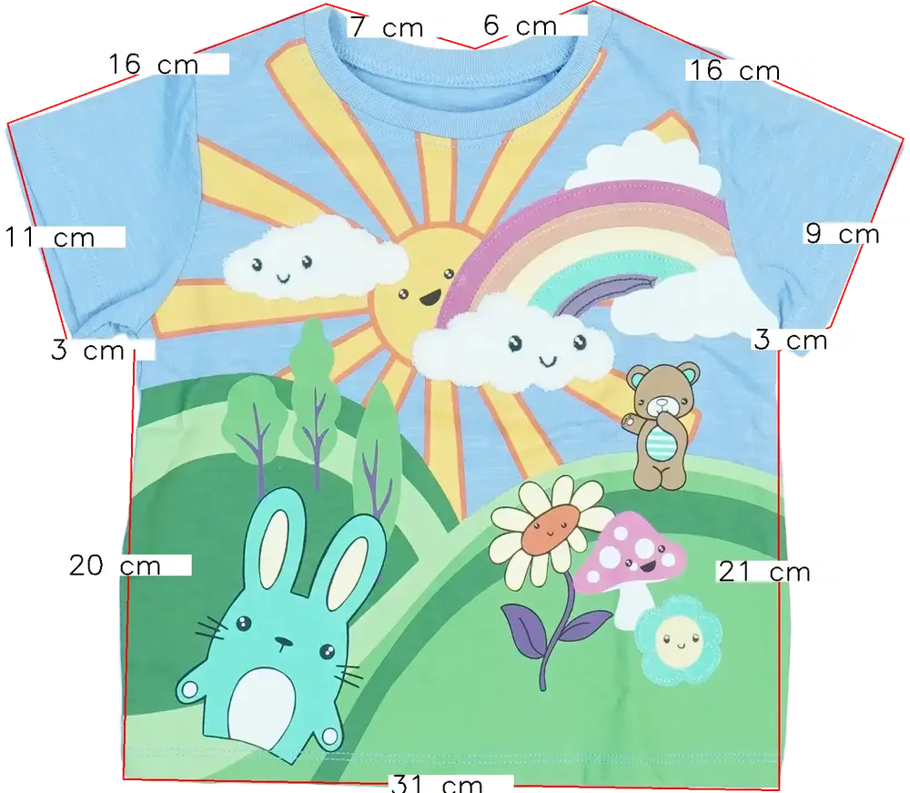 Kék Next Póló EU 86 / UK 12-18 hónap / US 18 hónap