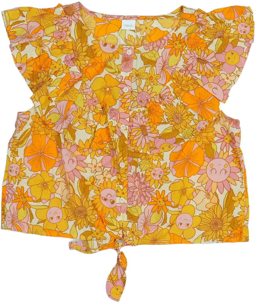 Sárga (narancs) Next Blúz EU 164 / UK 14 év / US 14 év/XL
