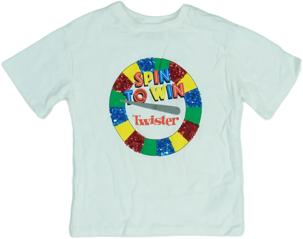 Fehér Next Póló EU 104 / UK 4 év / US 4T/XS