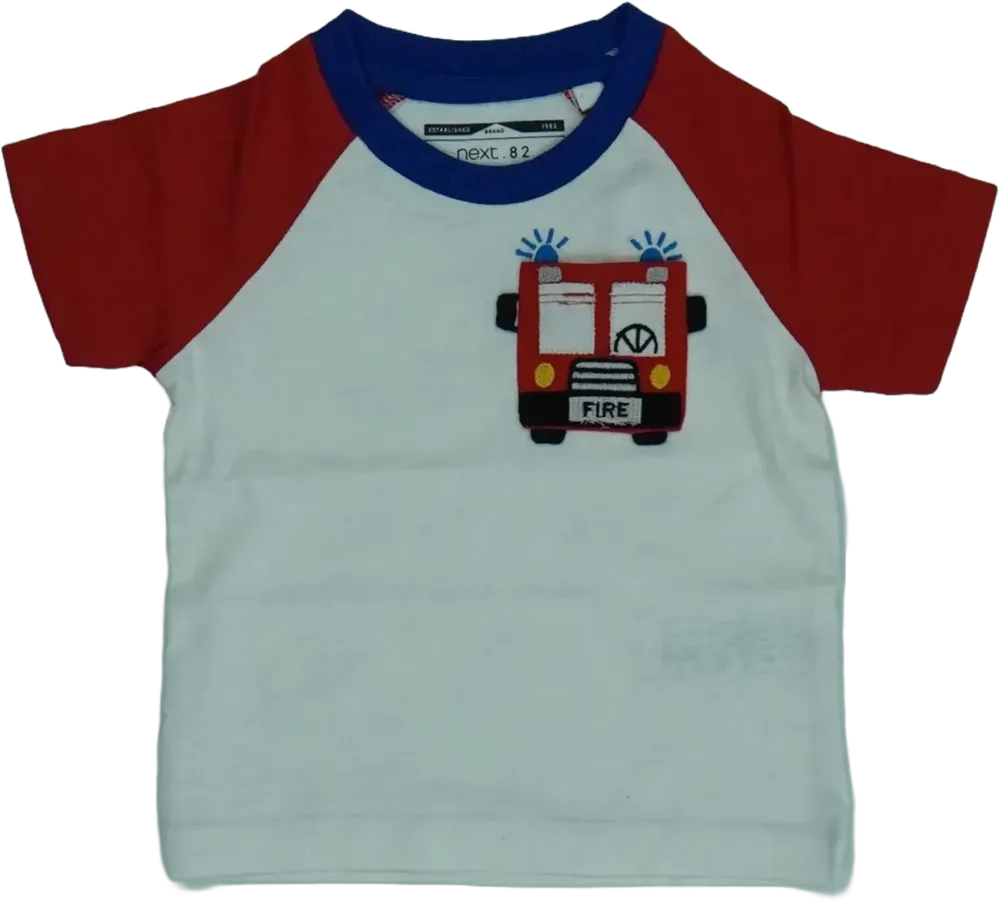 Fehér Next Póló EU 68 / UK 3-6 hónap / US 3-6 hónap