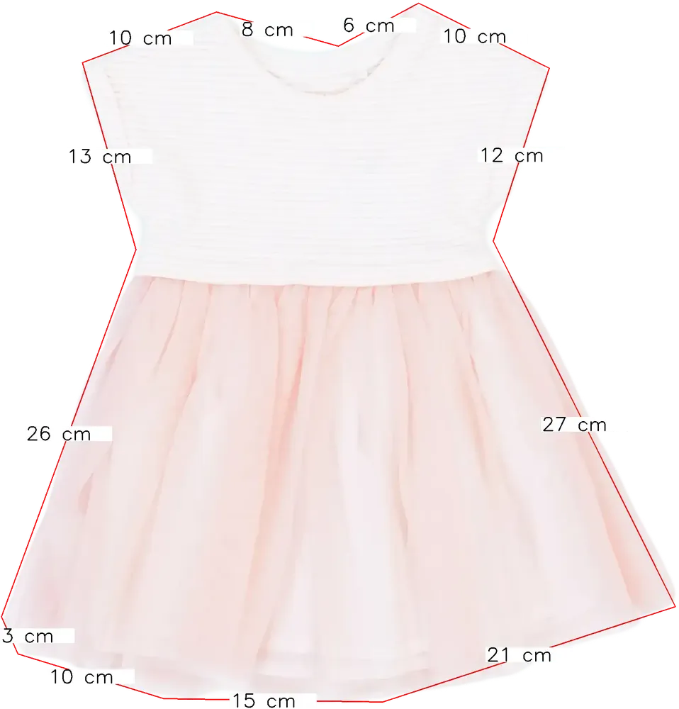 Rózsaszín Next Ruha EU 74 / UK 6-9 hónap / US 6-9 hónap