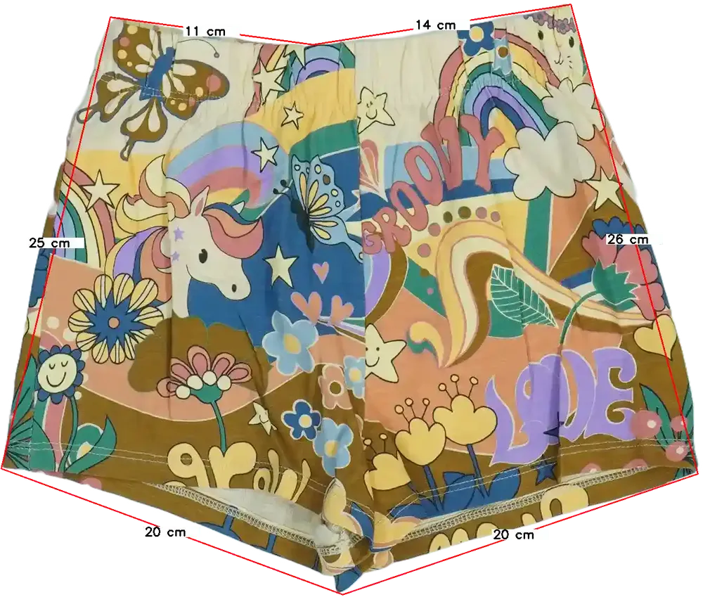 Többszínű Next Rövidnadrág EU 110 / UK 5 év / US 5 év/XS