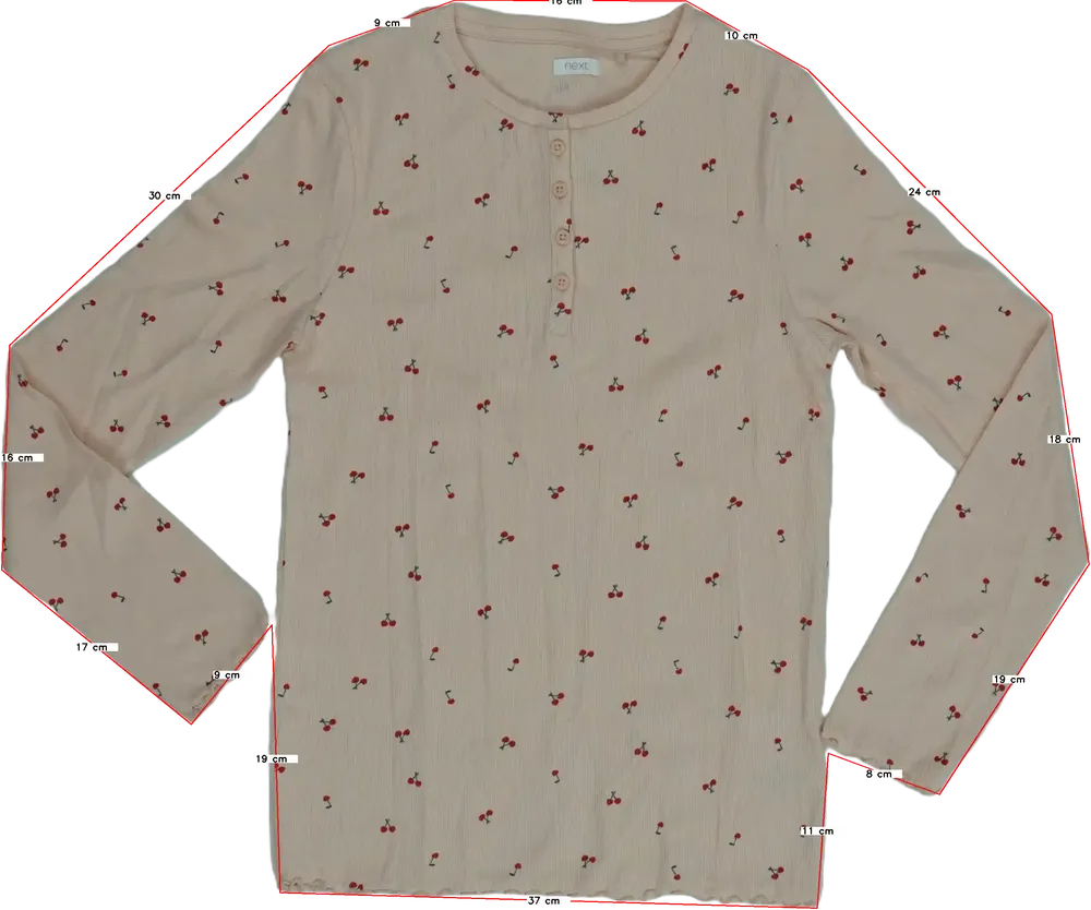 Rózsaszín Next Hosszú ujjú felső EU 164 / UK 14 év / US 14 év/XL